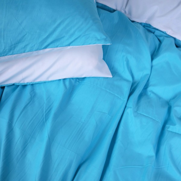 Фото - Комплект постельного белья MirSon Selores (18-0000 + 18-4735) Mikrosatin Premium 143х210 см (2200007251285)